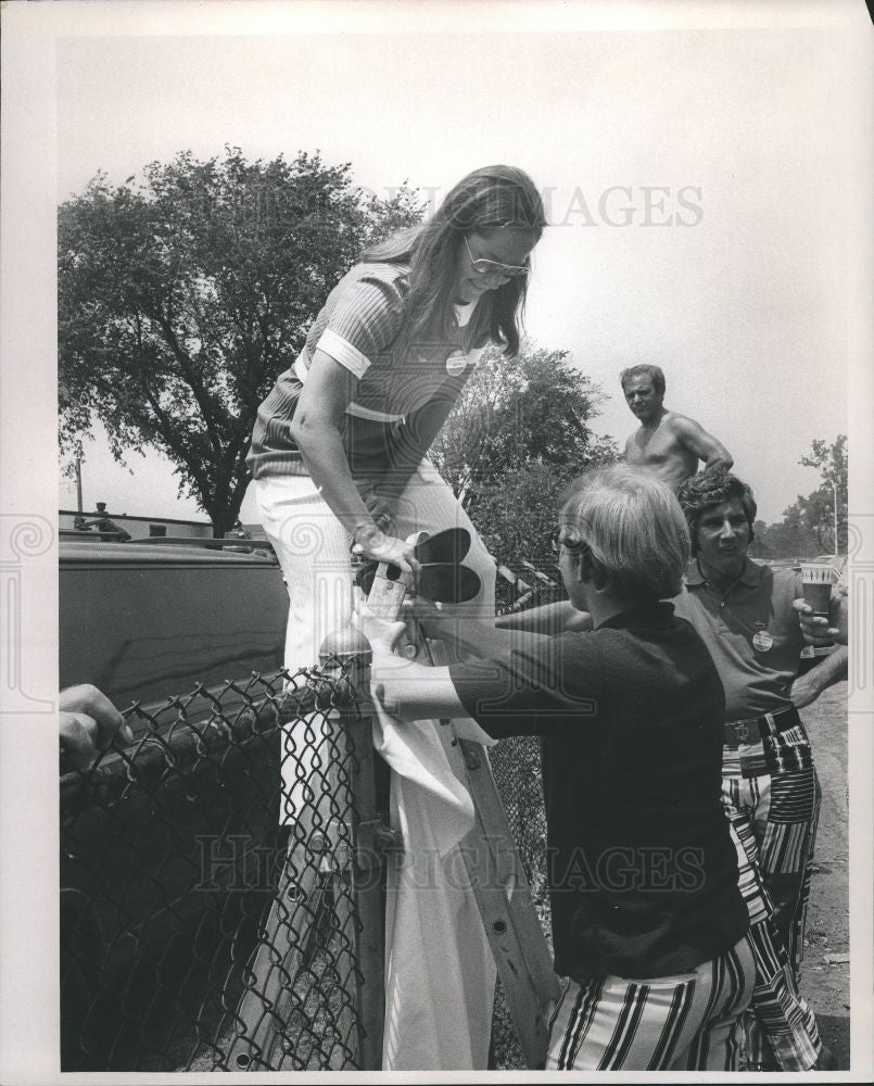 1971 Press Photo Mrs. John winans - Historic Images