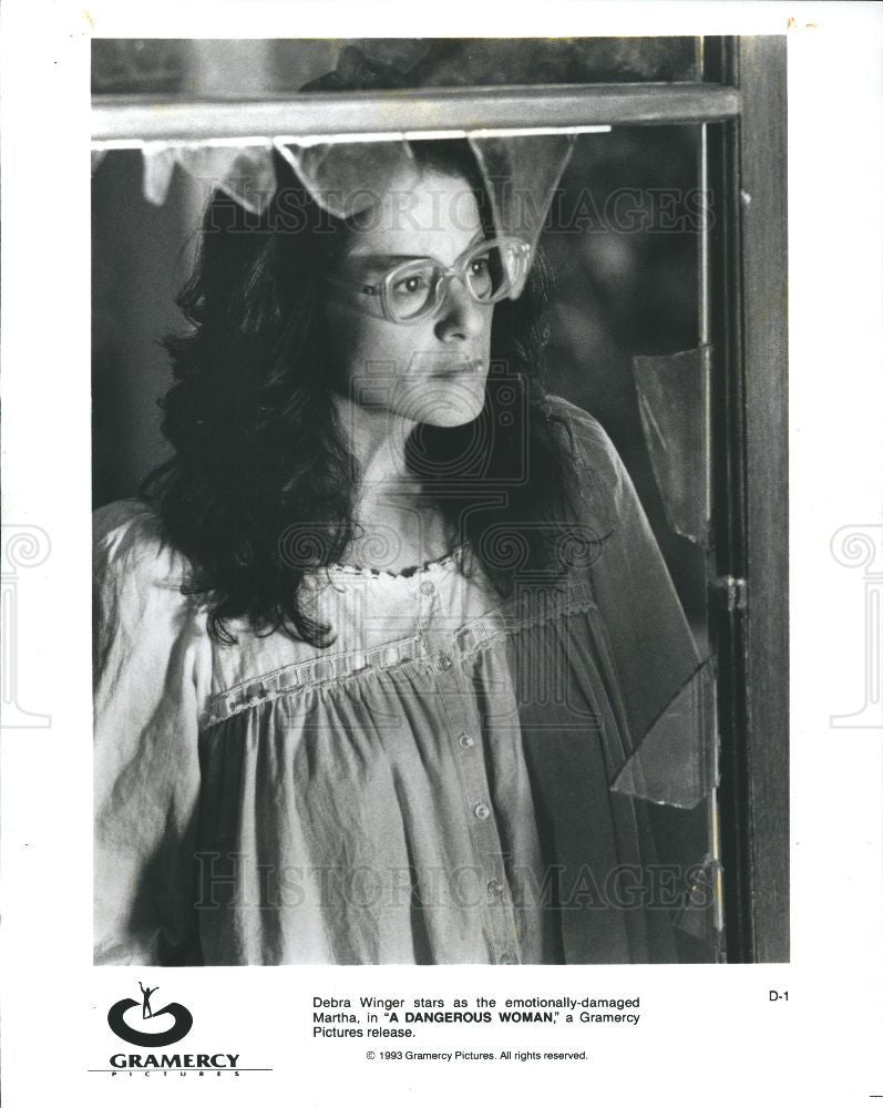 1993 Press Photo Debra Winger American actress - Historic Images