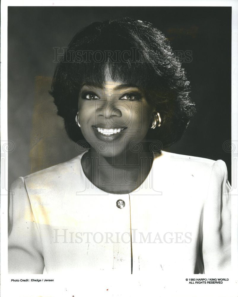 1994 Press Photo Oprah Winfrey television host detroit - Historic Images