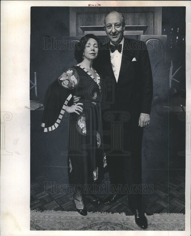 1974 Press Photo Mr. and Mrs. Stanley Winkelman - Historic Images