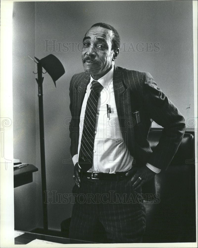 1986 Press Photo Leamon Wilson - Historic Images