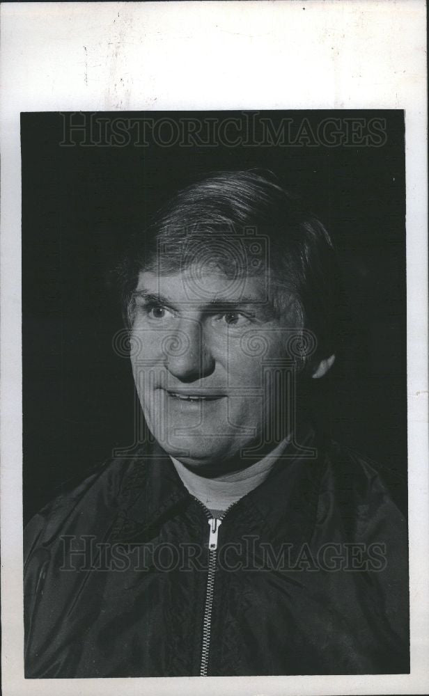 1975 Press Photo Johnny Wilson hockey - Historic Images