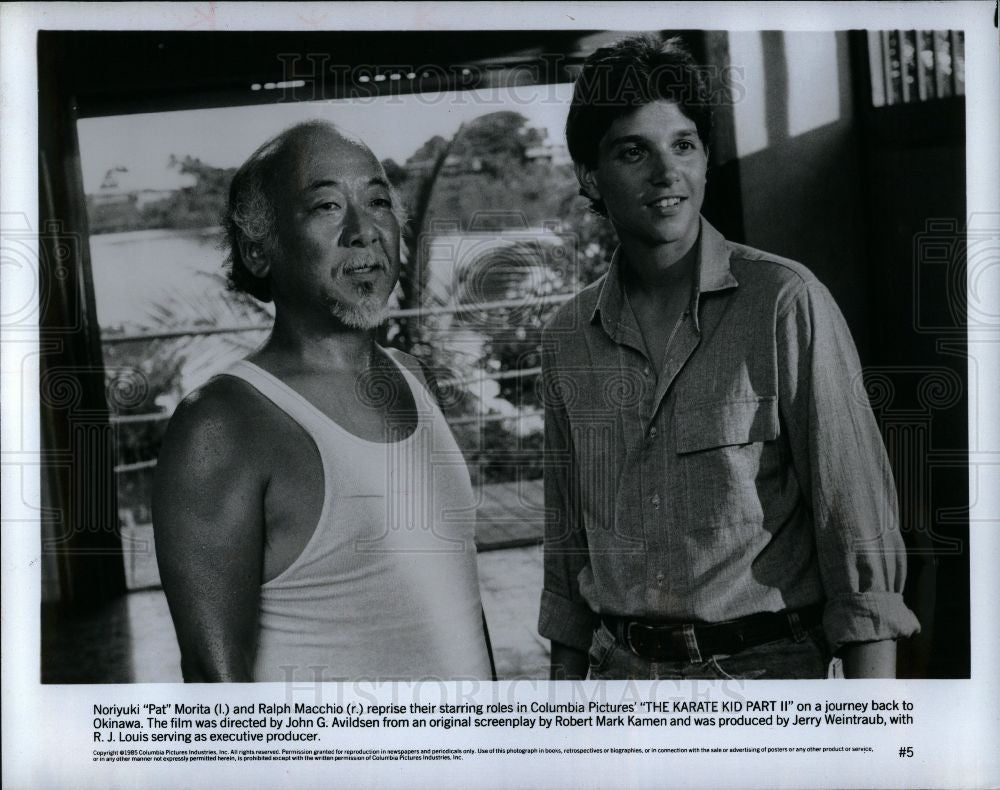 1988 Press Photo Pat Morita actor of Japanese descent - Historic Images