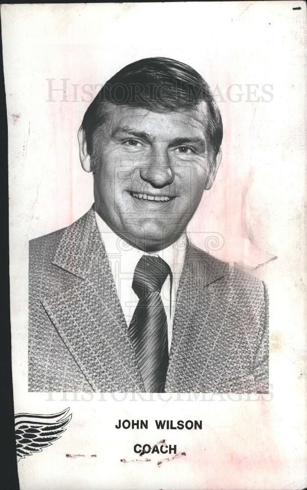 1979 Press Photo Johnny Wilson ice hockey - Historic Images
