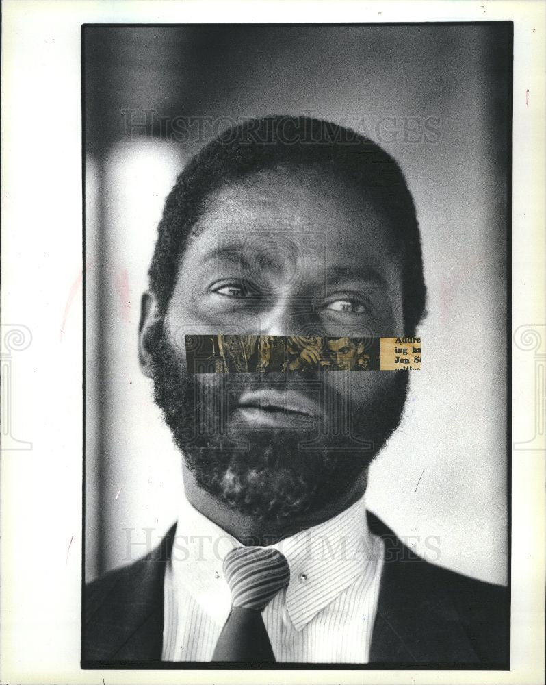 1986 Press Photo Joe Wilson - Historic Images