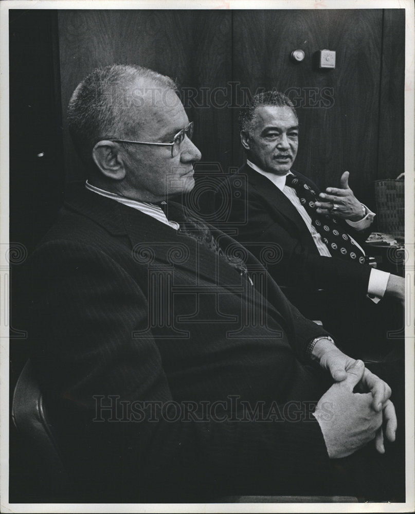 1973 Coleman Alexander Young Detroit Mayor-Historic Images