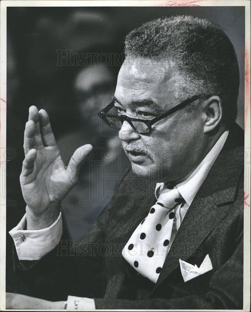 1981 Coleman Young Detroit Mayor-Historic Images