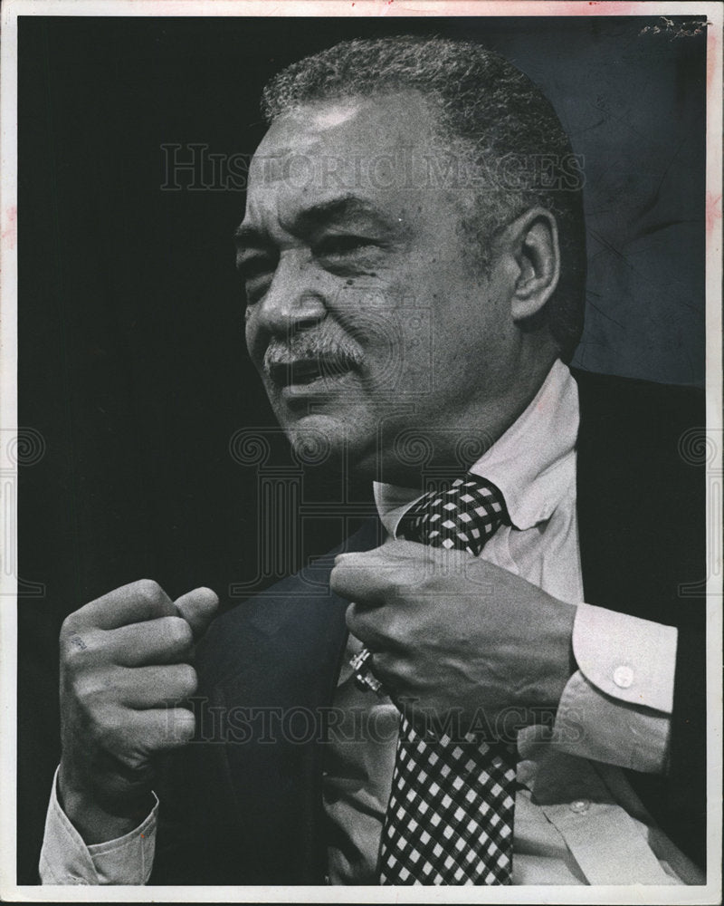 1978 Press Photo Coleman Young Detroit Mayor - dfpb02467- Historic Images