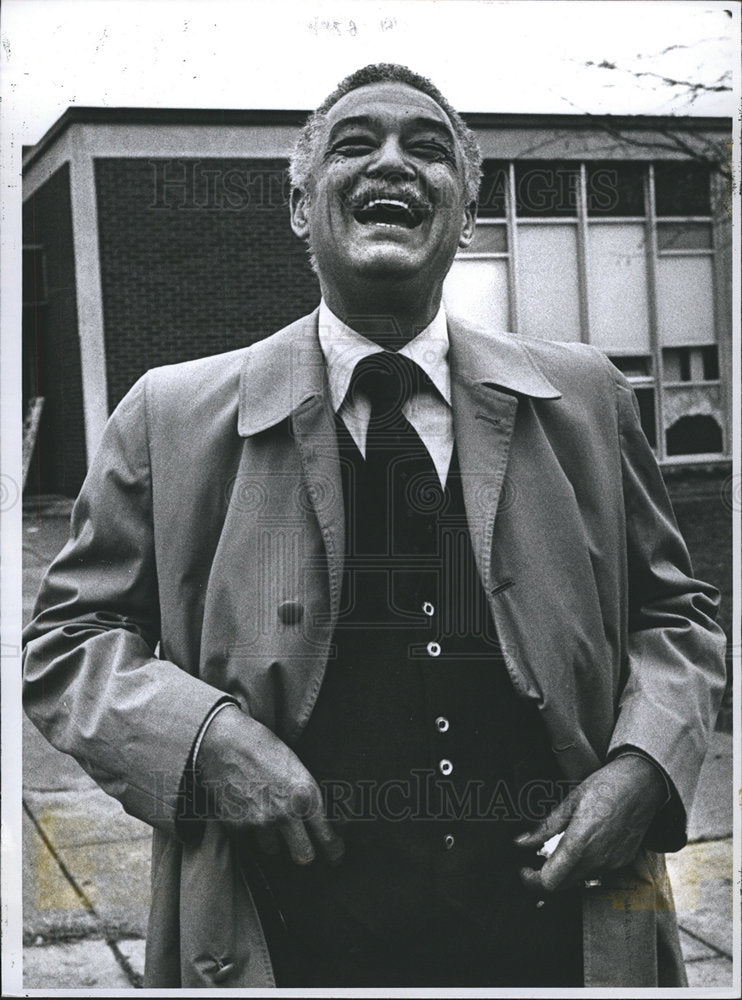 1977 Coleman Alexander Young Detroit Mayor-Historic Images