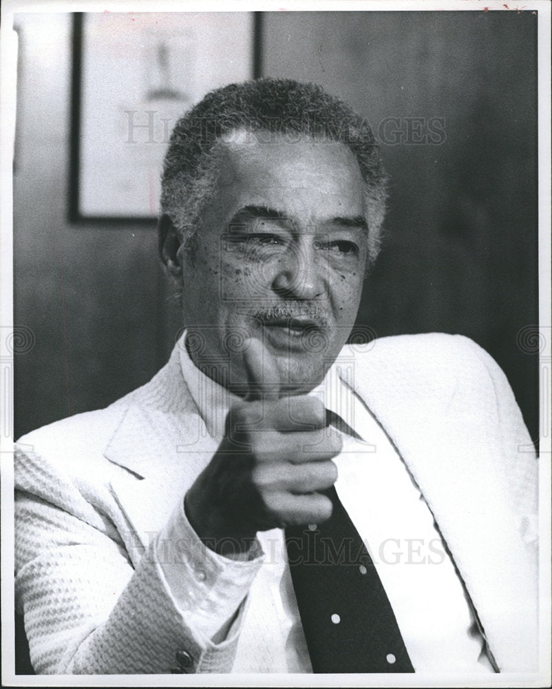 1977 Coleman Alexander Young Mayor Detroit-Historic Images