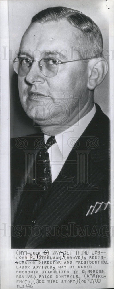 1946 John Steelman White House Chief Staff - dfpb03089 - Historic Images