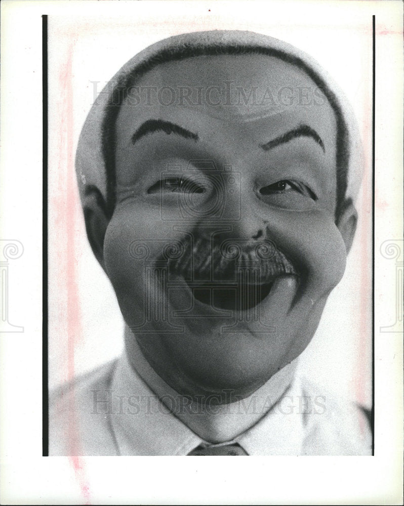 1986 Coleman A. Young mask-Historic Images