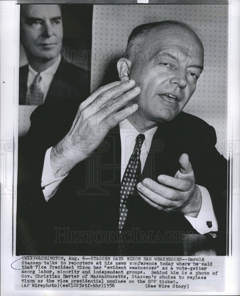 1956 Harold Stassen-Historic Images