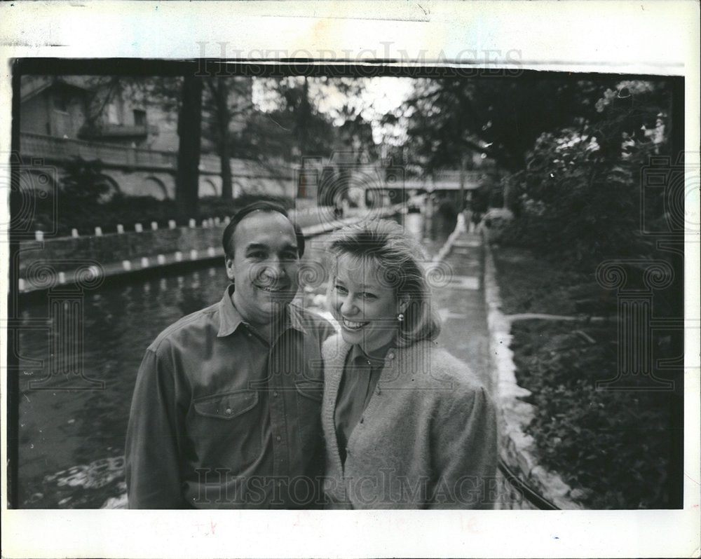 1992 MICHELLE & JOHN ENGLER-Historic Images