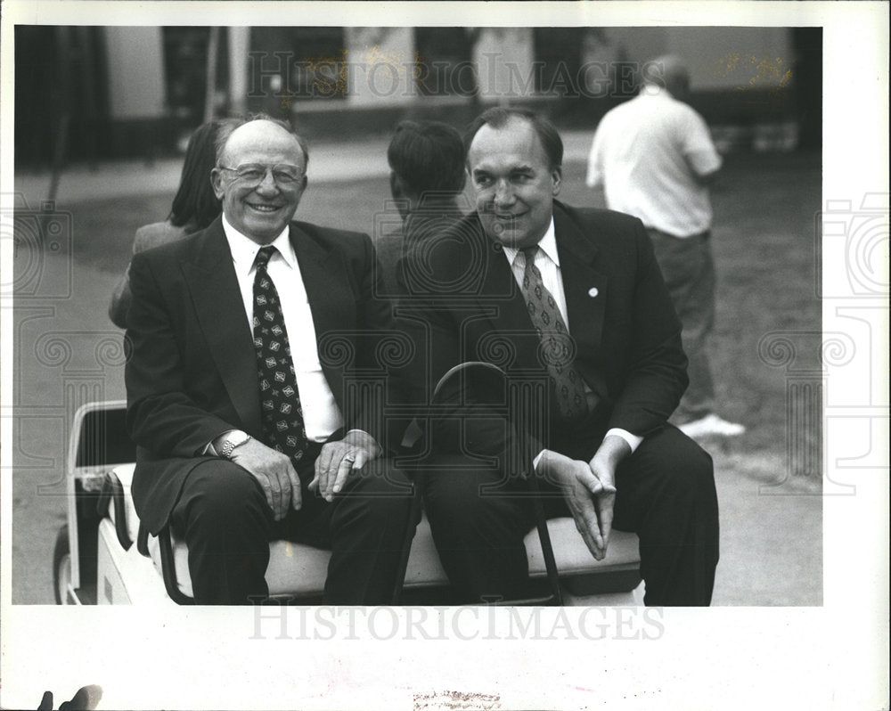 1992 Ed McNamara John Engler gubernatorial-Historic Images