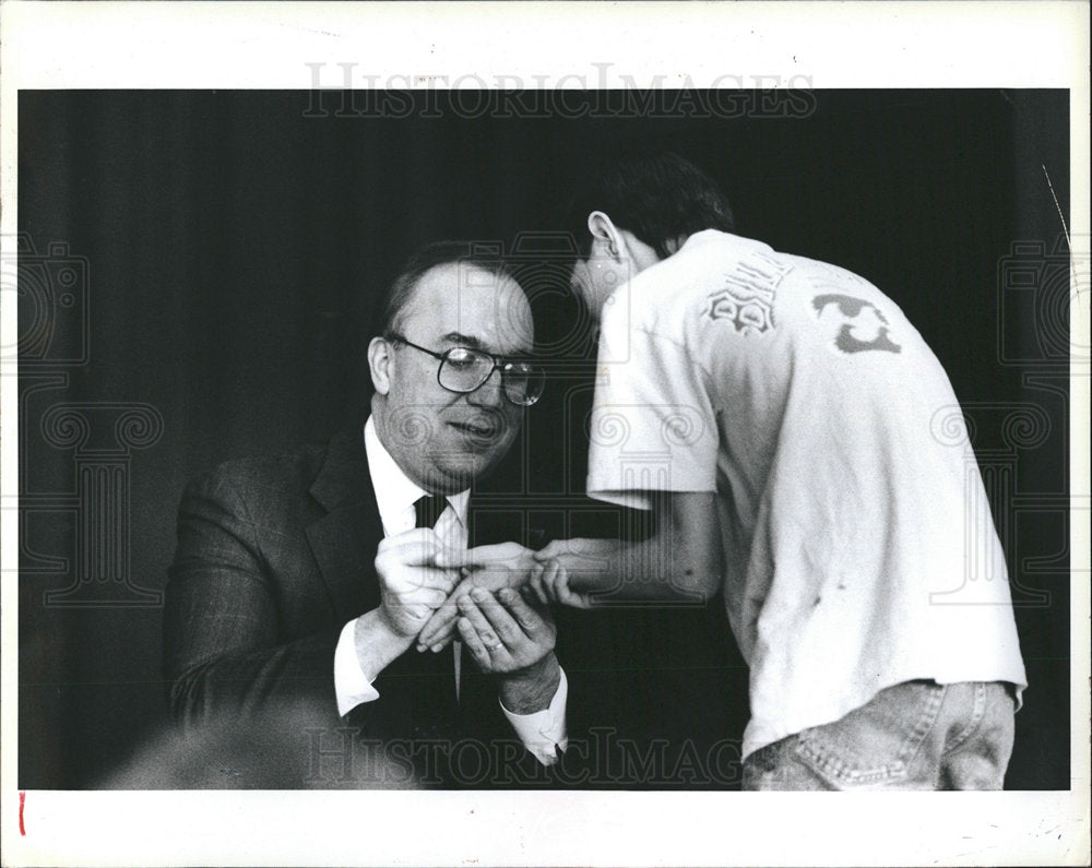 1991 John Engler Michigan Governor-Historic Images