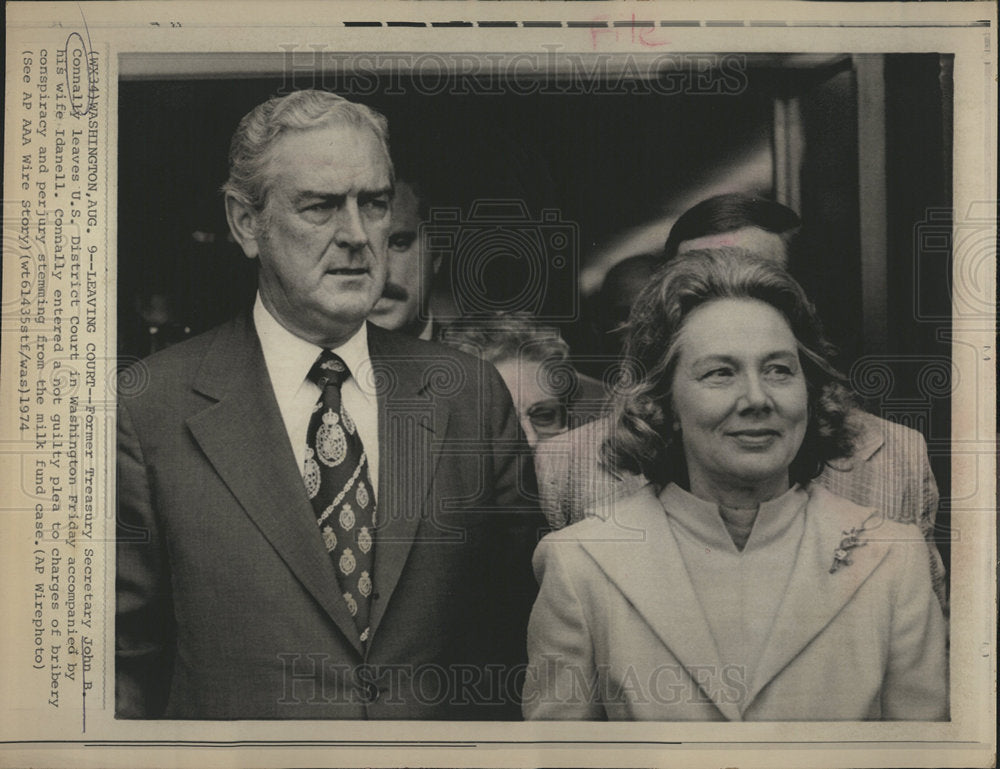 1977 John B. Connally Secretary-Historic Images