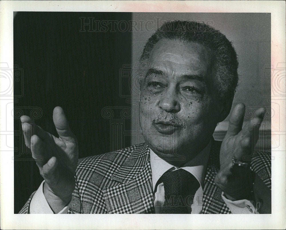 1979 Coleman A Young Detroit Mayor-Historic Images