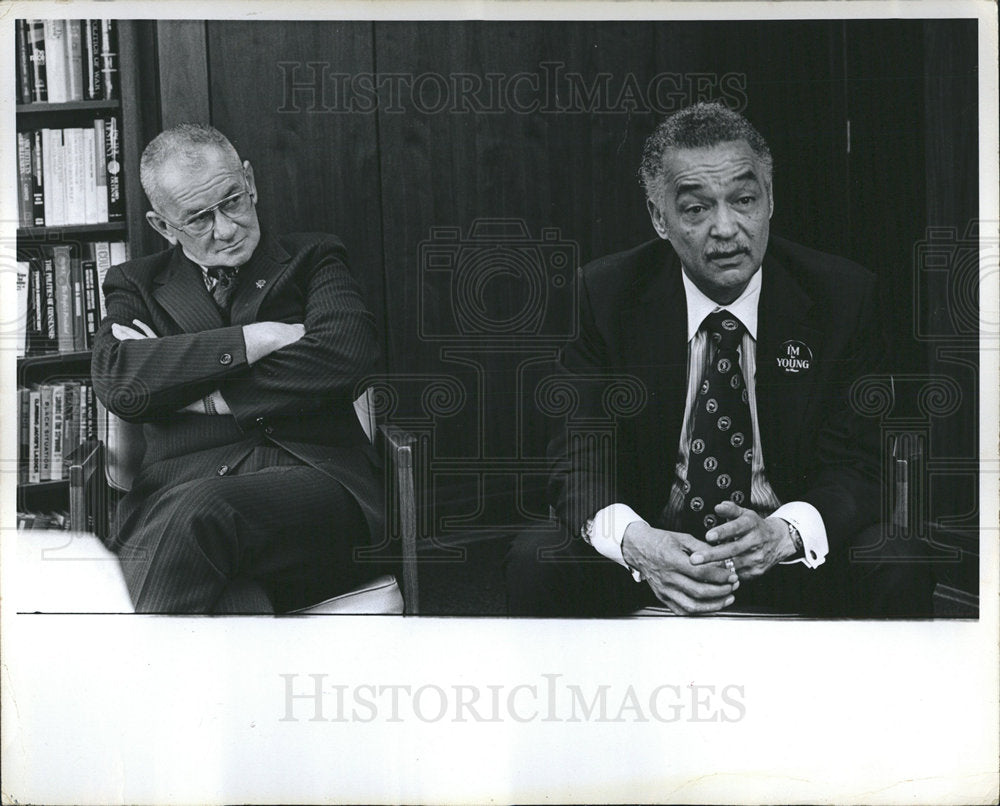 1973 COLEMAN YOUNG-Historic Images