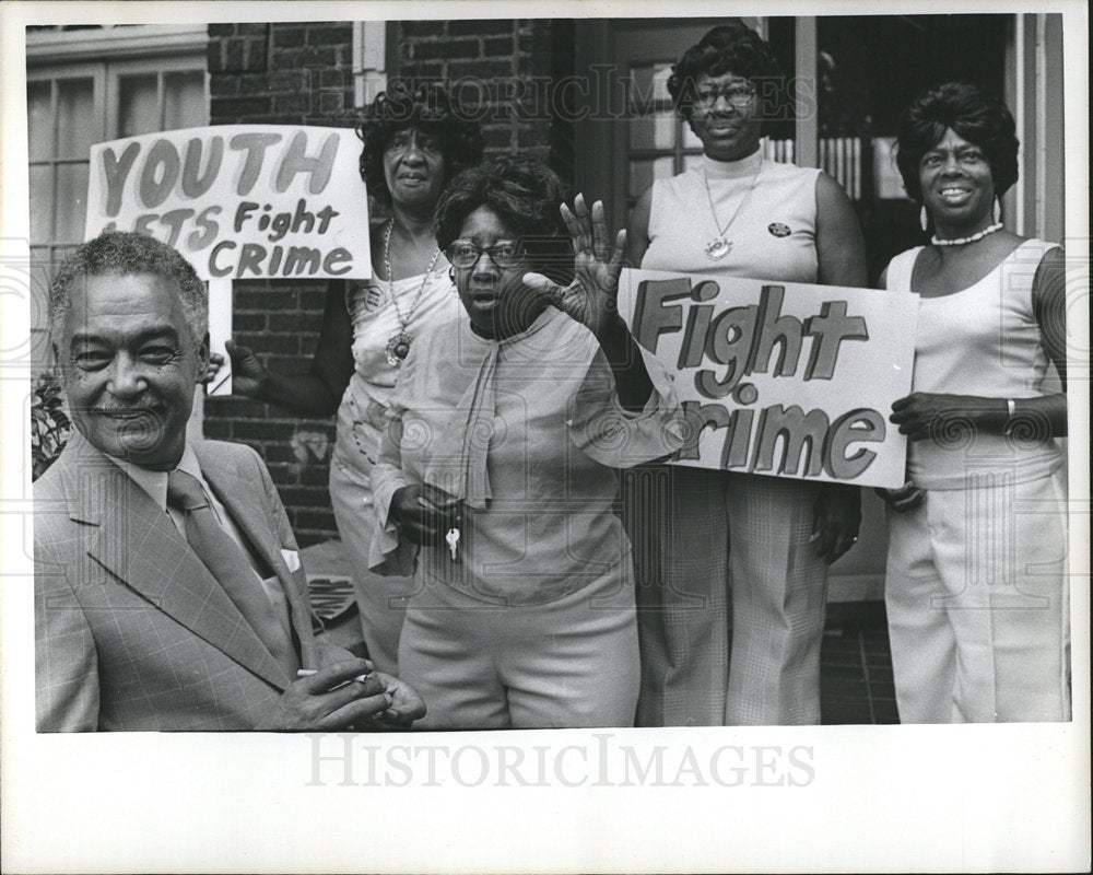 1975 Coleman Alexander Young Mayor Detroit-Historic Images