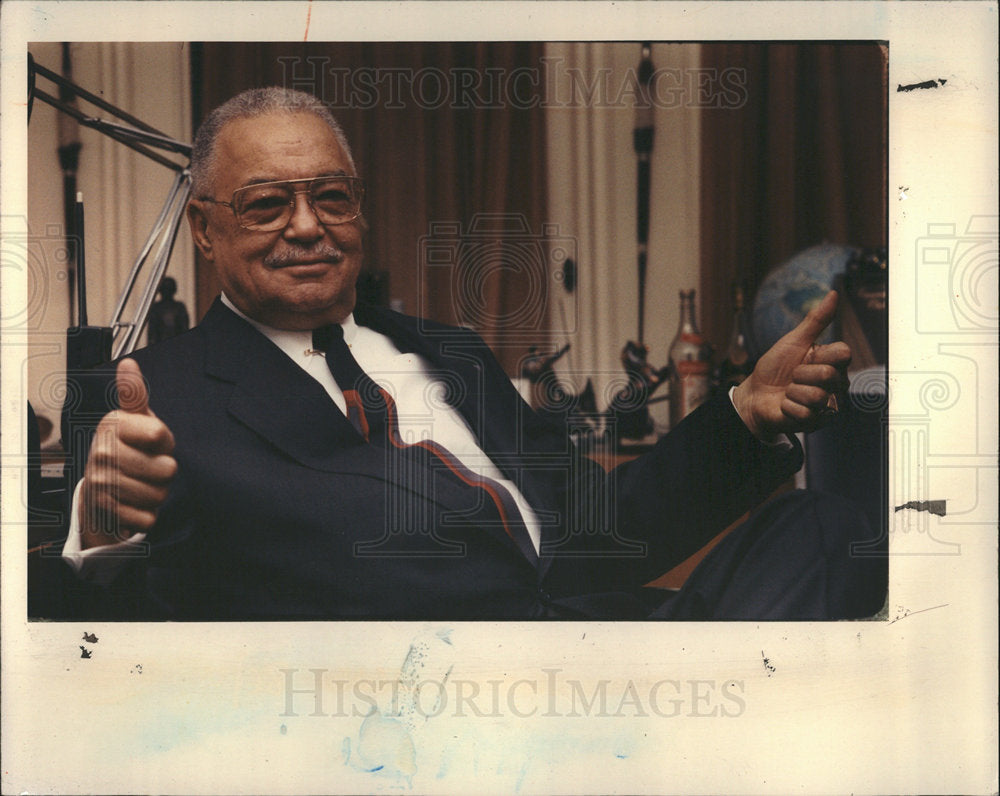 1989 Mayor Coleman Young Manoogian Mansion-Historic Images