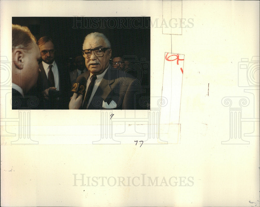 Detroit mayor coleman young-Historic Images