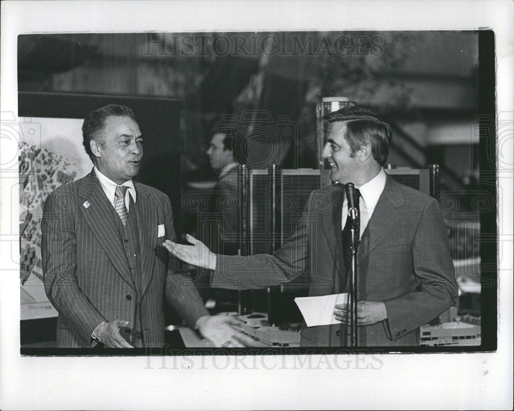 Coleman Alexander Young Mayor Detroit-Historic Images