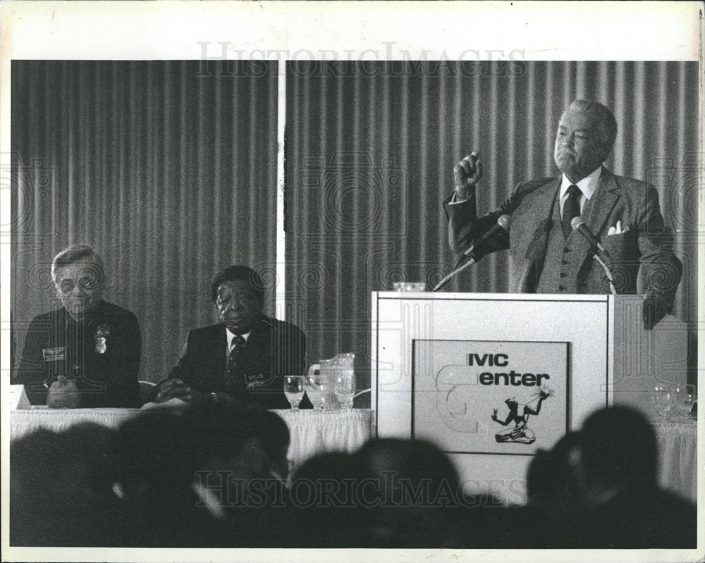 1984 Coleman Young Detroit mayor-Historic Images