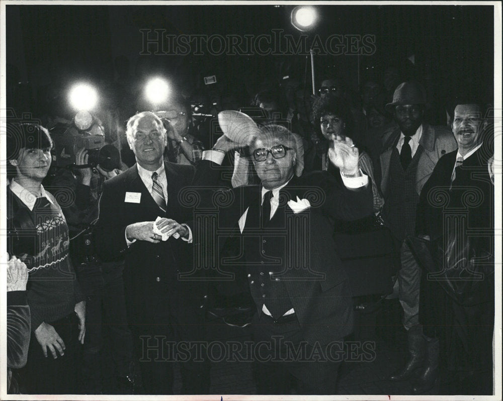 1982 mayor  coleman young  detriot-Historic Images