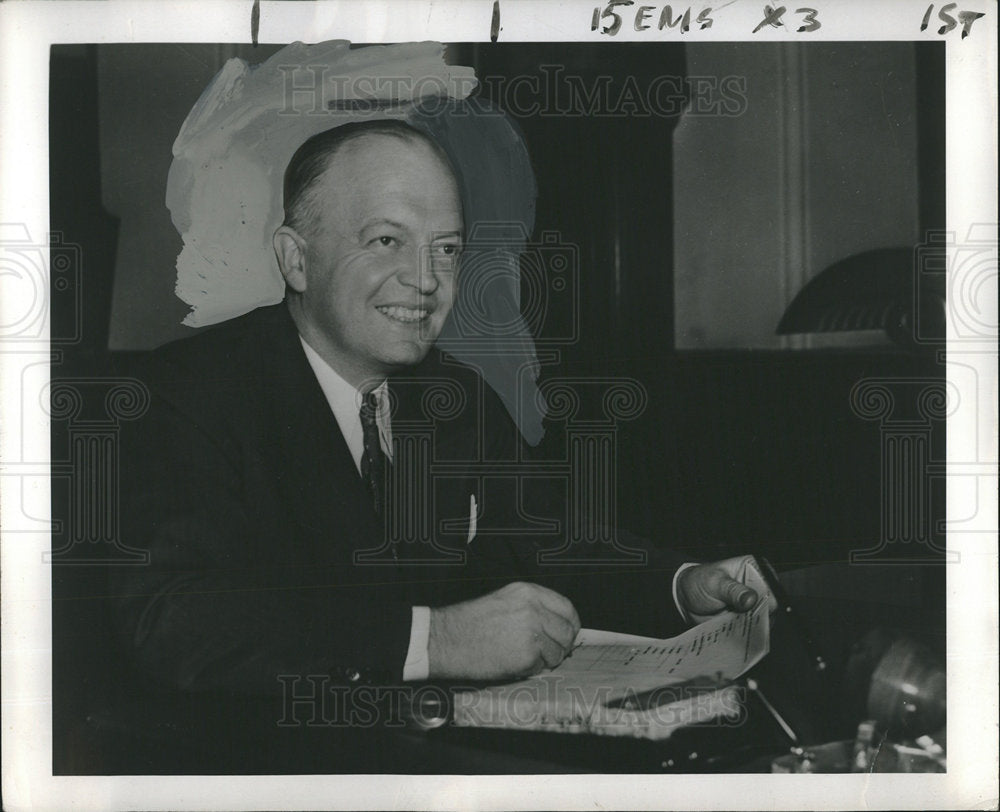 1954 Harold Stassen Lawyer Politician-Historic Images