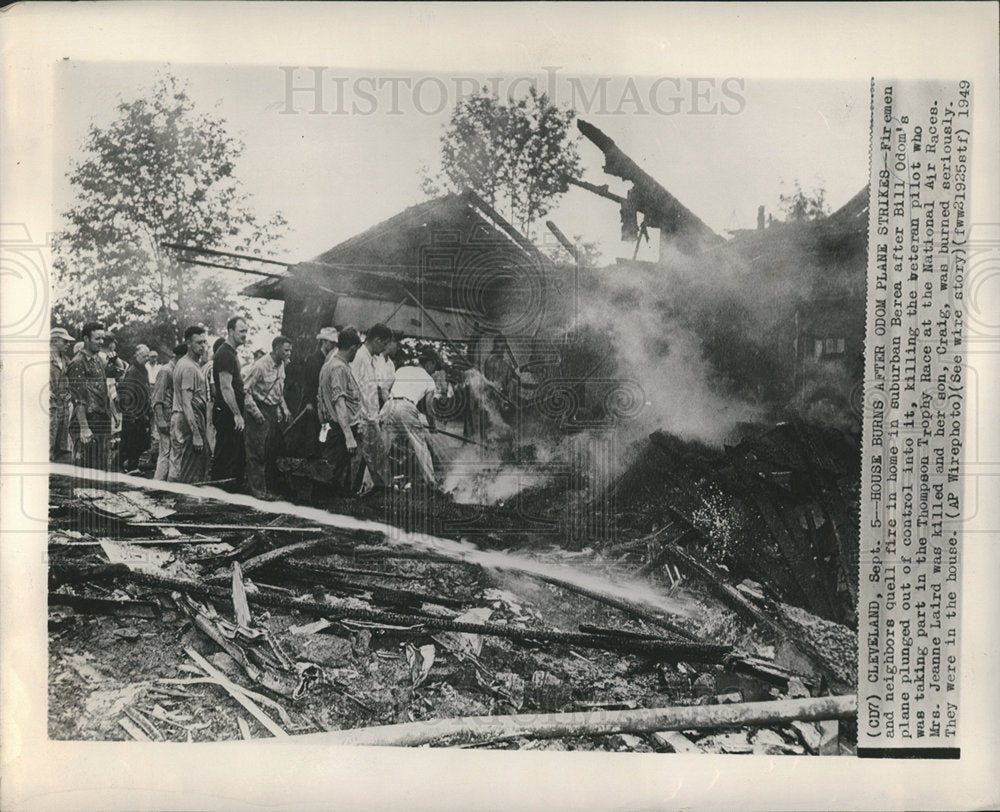 1949 Bill Odoma&#39;s Plane Crash-Historic Images