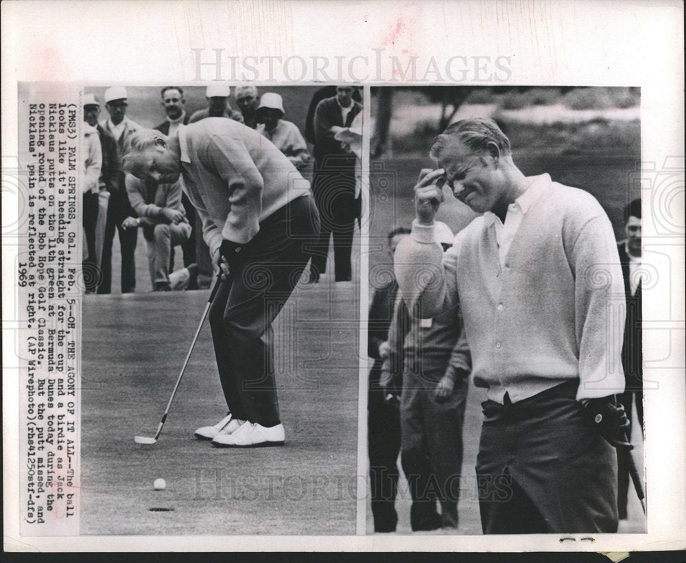 1969 Jack Nicklaus Golfer Golden Bear-Historic Images