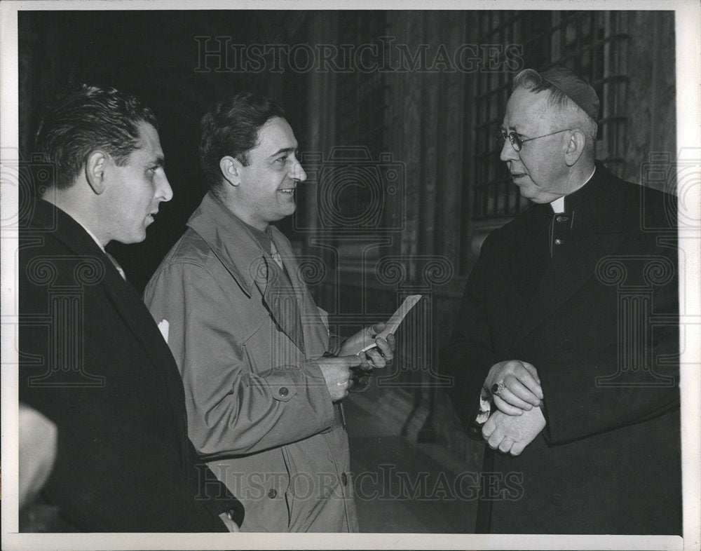 1946 Edward Mooney Archbishop Detroit-Historic Images