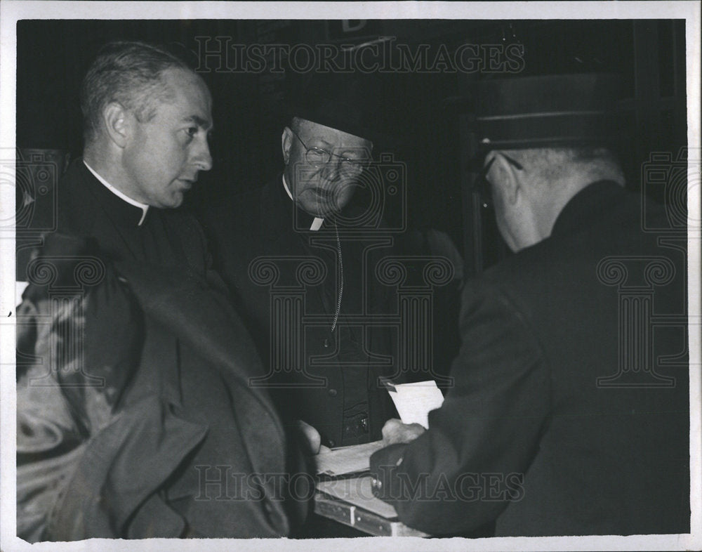 1958 Edward A. Mooney Cardinal Roman Church-Historic Images