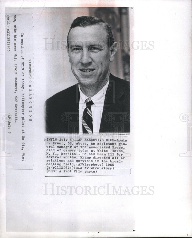 1965 Louis J Kramp Associated Press-Historic Images