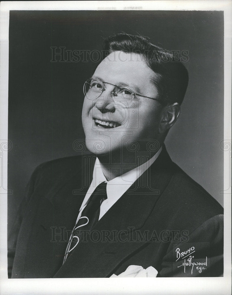 1958 Press Photo Sam Levenson humorist journalist host- Historic Images
