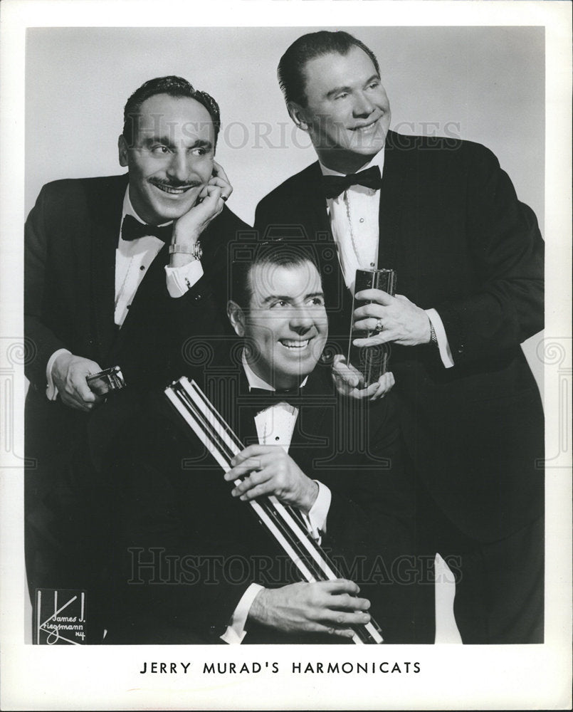 1963 Press Photo Jerry Murad&#39;s Harmonicats - dfpb11687- Historic Images