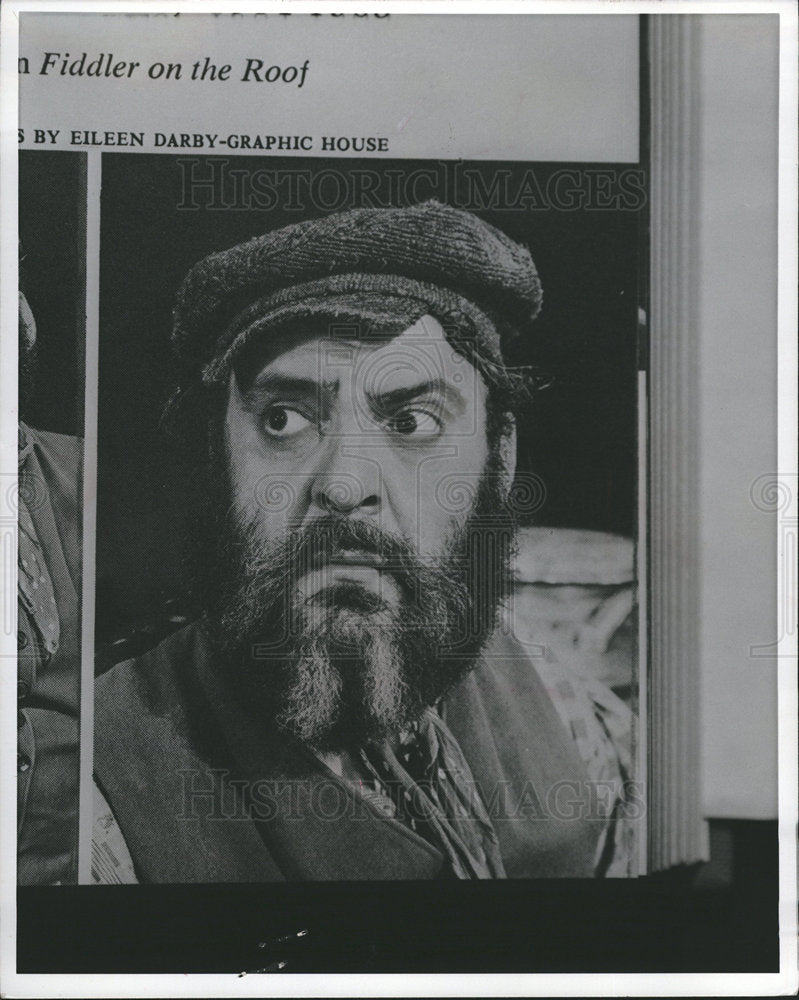 1970 Samuel Zero Mostel Actor Stage Film - dfpb12037 - Historic Images