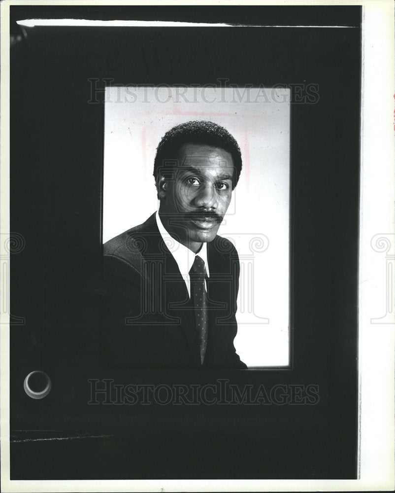 1985 Press Photo Joe Morton American stage TV actor - dfpb12531- Historic Images