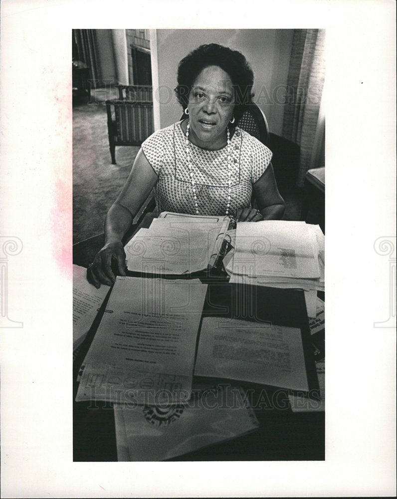 1983 Bernice Morton Wayne State  University-Historic Images