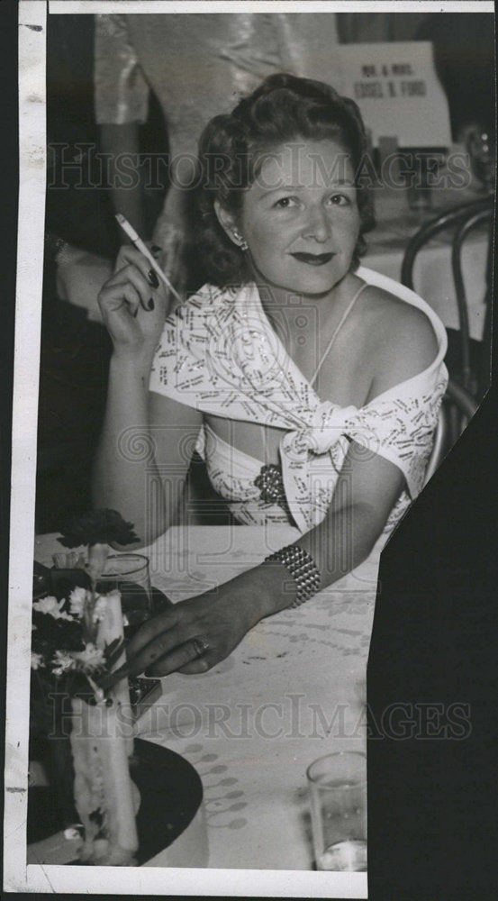 1941 Press Photo Henry Buhl Wife British Relief Ball- Historic Images