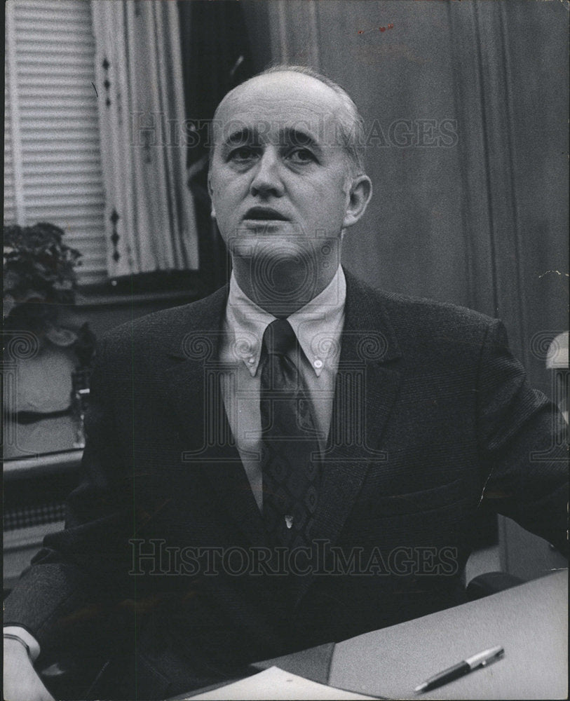 1970 Patrick V Murphy Detroit Police chief-Historic Images