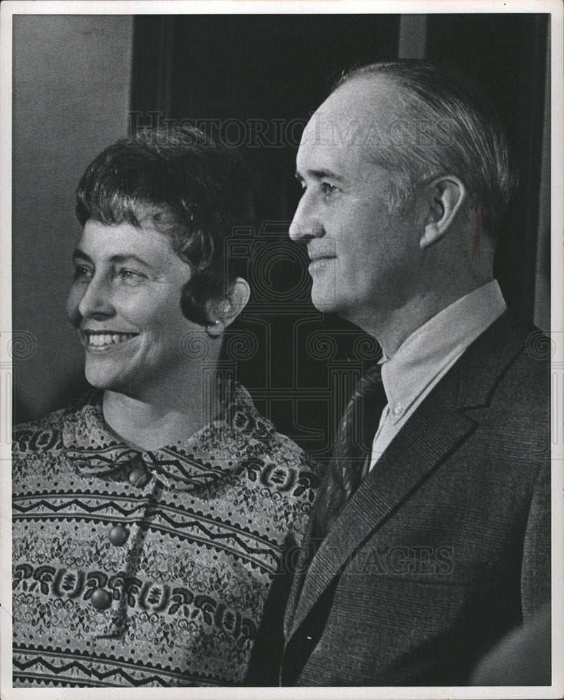 1969 Mr Mrs Patrick V. Murphy Gribbs team-Historic Images