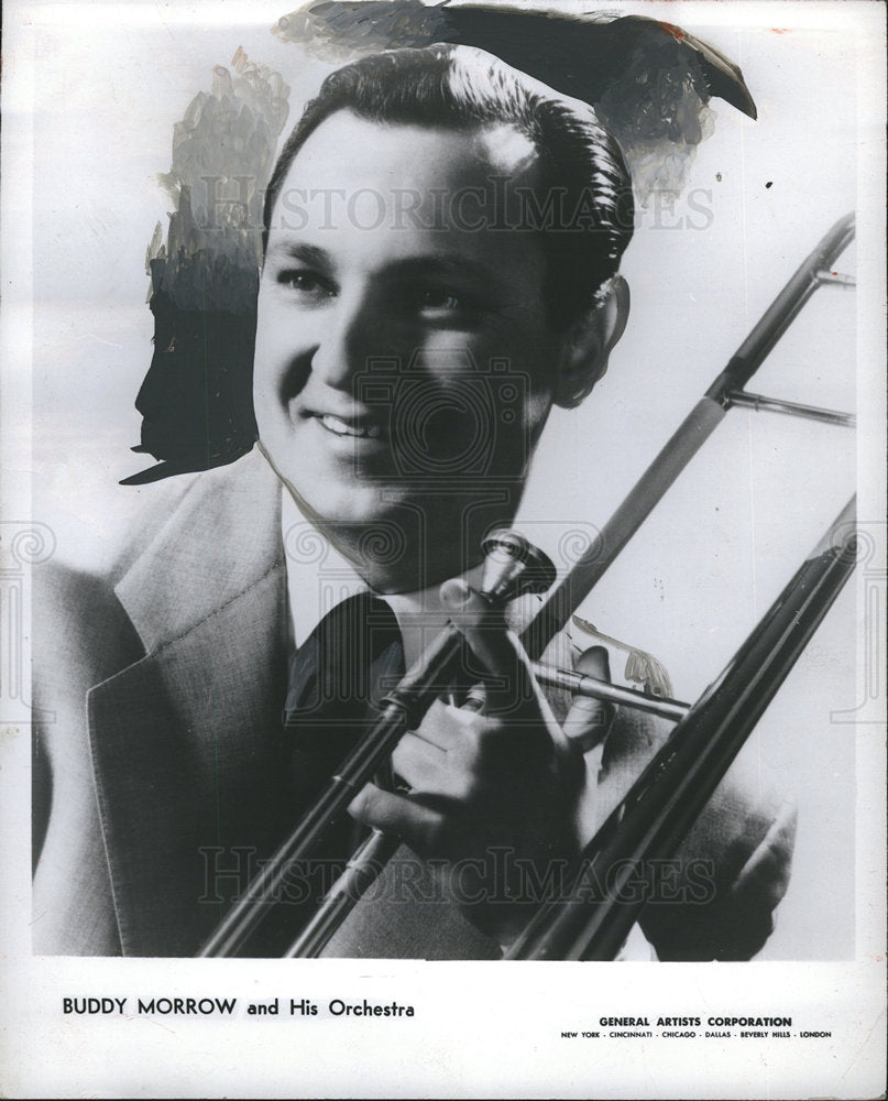 1956 BUDDY MORROW His Orchestra bandleader-Historic Images