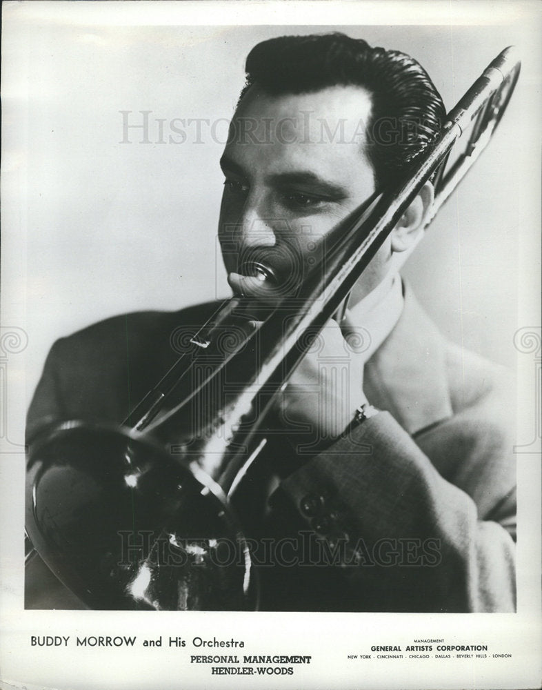 1955 Buddy Morrow American trombonist music-Historic Images