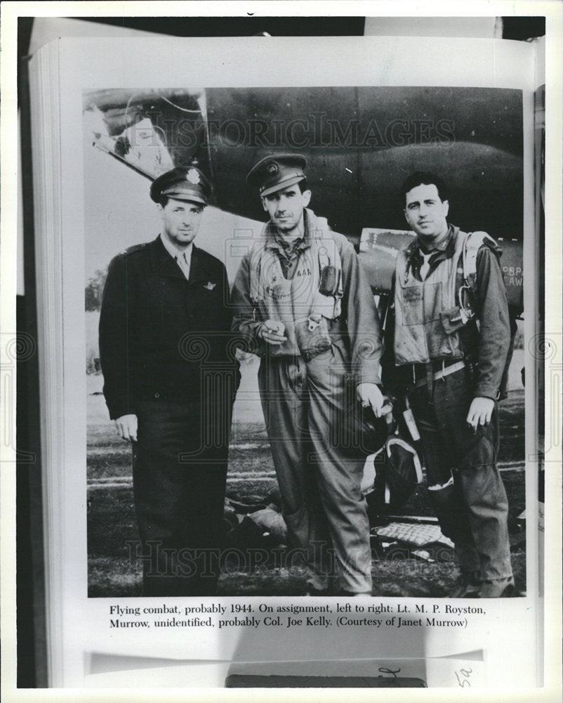 1986 Edward R Murrow journalist airman-Historic Images