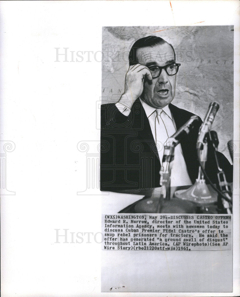 1961 Edward R. Murrow Information Agency-Historic Images