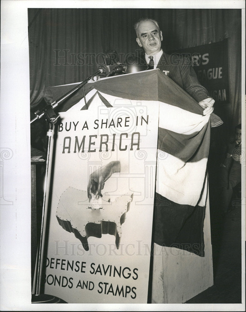 1941 Phillip Murray speaking C2O convention-Historic Images