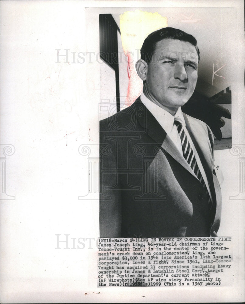 1969 ling businessman u.s-Historic Images