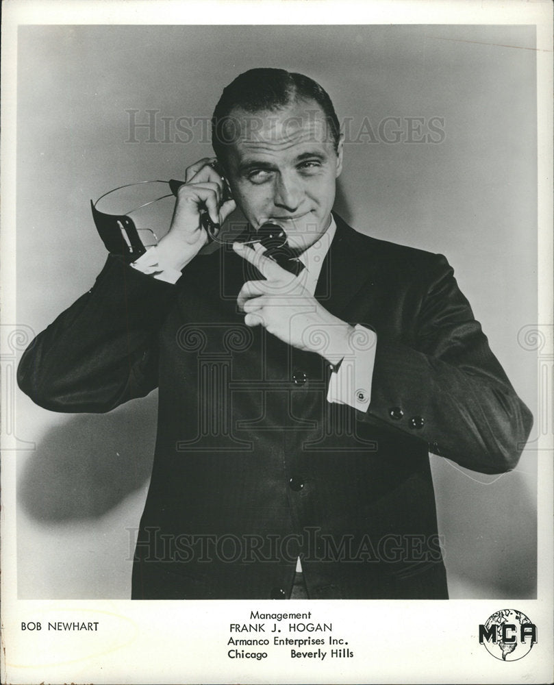 1961 Bob Newhart American Comedian Actor-Historic Images